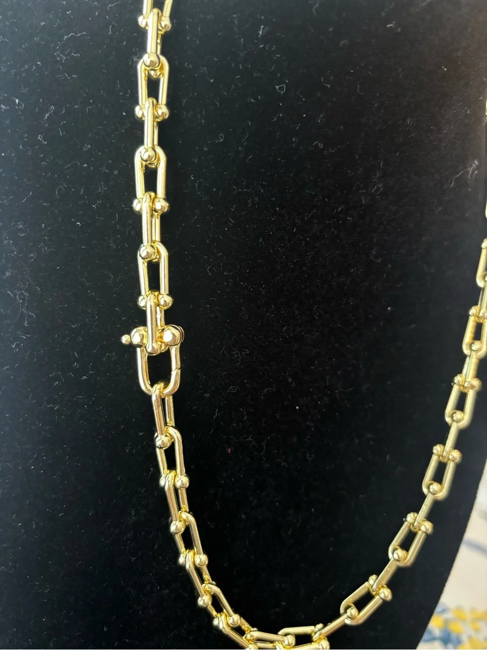 Gold Link Chain Necklace - Women’s Fashion Jewelry